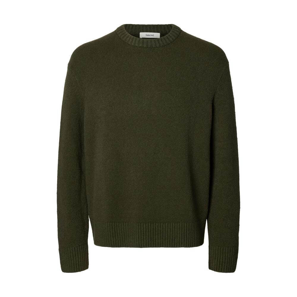 Selected Alex Long Sleeve Knit Crew Neck Sweater